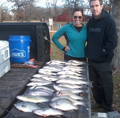 12-06-14 Thiel with BigCrappie Guides on CCL Tx
